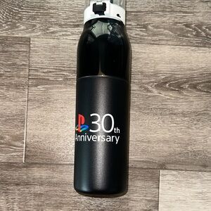 H2Go PlayStation 30th Anniversary Black Water Bottle